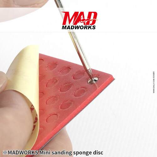 Mad Works模型工具 冲孔型 研磨海绵砂纸 组合套装 MS001