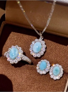 复古高级氛围感镶嵌锆石项链