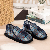 养生棉花鞋 手针巧手针巧冬季 保暖传统千层底手工加厚棉花靴男女款