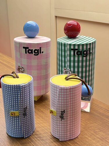 Tagi.机灵信号旋转大容量首饰盒