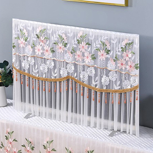 轻奢电视机防尘罩套2026年新款65寸75寸85电视柜罩开机不取遮盖布