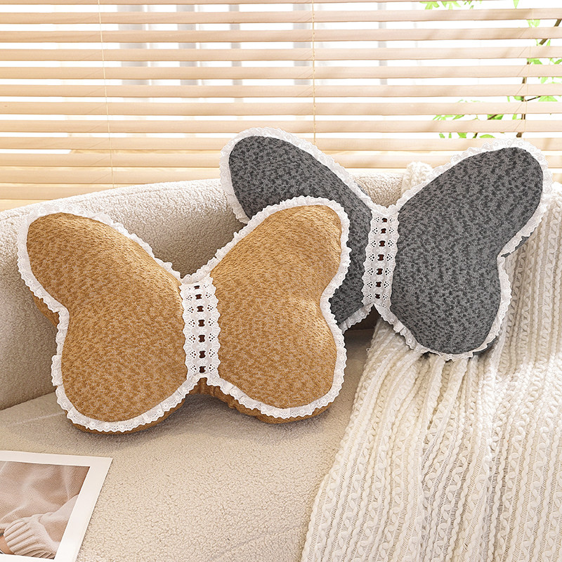 沙发抱枕2026新款氛围感卧室飘窗靠枕雪尼尔民宿装饰枕头四季通用