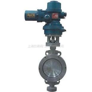 三偏心硬蝶密封阀 白湖D9 73电动对夹式 硬H密封蝶阀 多层次无品牌