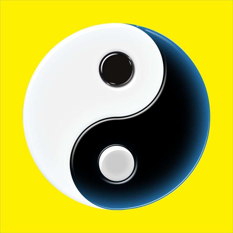 立体太极图阴阳鱼太极图周易经知识国学玄关书房办公室中堂装饰画图片