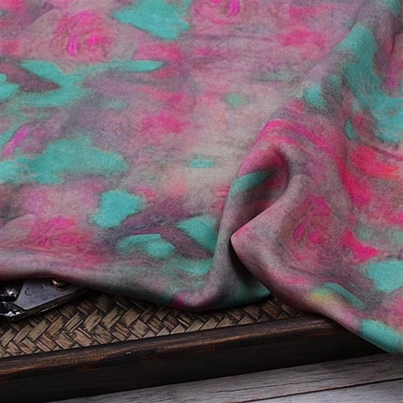 绫罗绸缎丝滑绸夏80支贡缎真丝棉绸人造棉连衣裙套装裤睡衣布料1