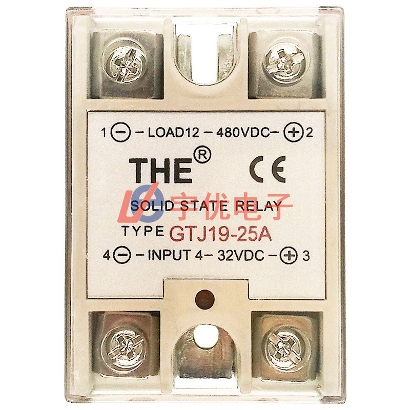 THE固态继电器 GTJ19-25A 无锡天豪稳压直流480VDC 全新原装