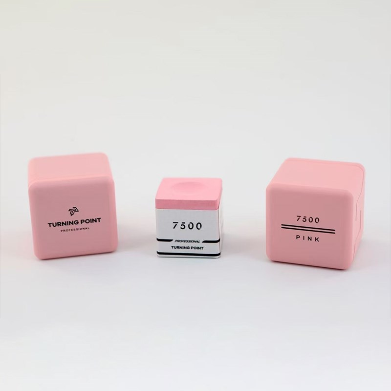 TP7500巧克粉新款粉色巧粉职业版中式黑八斯诺克干性专业巧粉枪粉