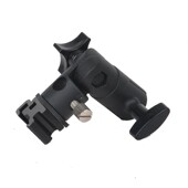 型闪光灯座 反光伞柔光伞柔光箱摄影灯架补光灯底 金属热靴顶支架