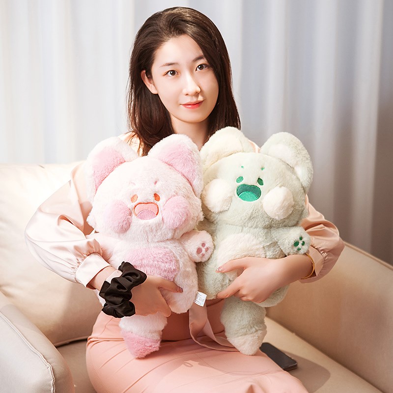 嘟嘟喵嘟嘟猫抱枕玩偶娃娃靠垫床头靠枕床上宿舍卧室女生睡觉