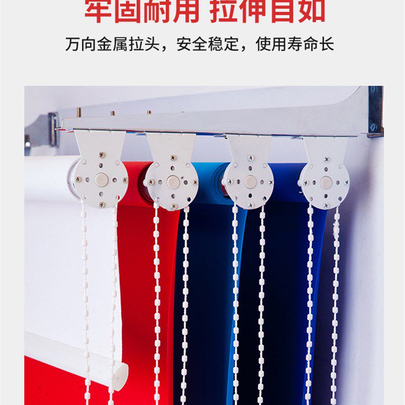 证件照相背景布轴轴手动背景架卷帘式拍照快照照护照背景布