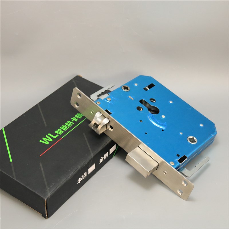 全钢W王L力小帅(222)防卡指纹锁专用锁体