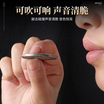 仿古银元北洋宣统银币光绪元宝铜镀银单龙图库平一两做旧钱币古玩