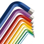 瑞士色单个内六角加长球头内六方六棱工具