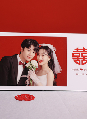 轻时光照相馆相框摆台照片婚纱照水晶摆饰冲洗做成制作宝宝