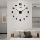 免打钟表挂钟客厅立体时尚 数字创意挂钟 创意艺术墙个性
