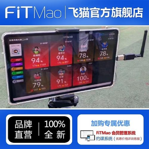 飞猫校园心率带智能手环学生团体训练系统臂带团课实时监测