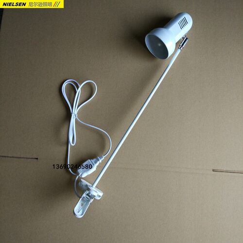 展会桁架长臂展览灯串夹子长杆灯标滩广告展板