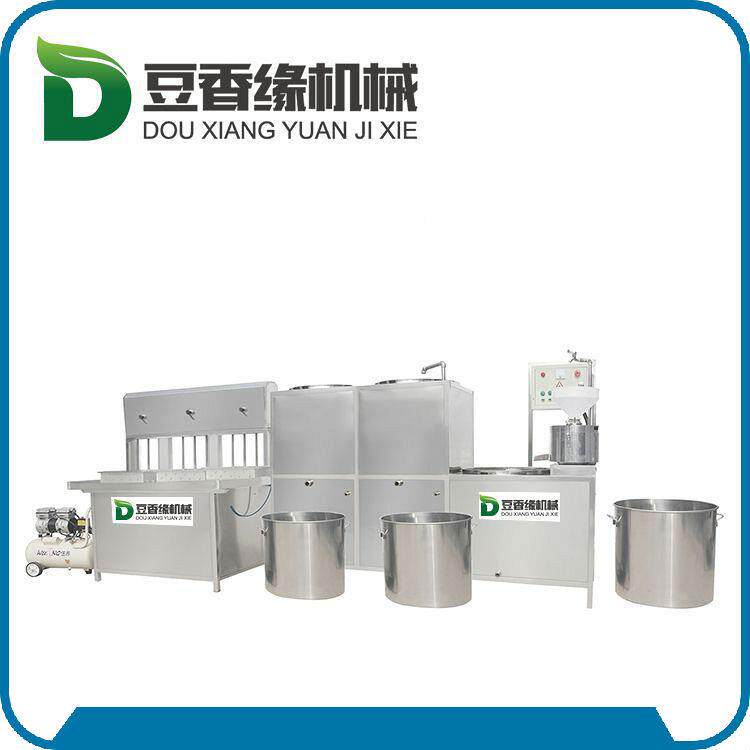 新型全浆自动豆力腐机生产WQX厂家 压煮花机生豆腐机 1多用型