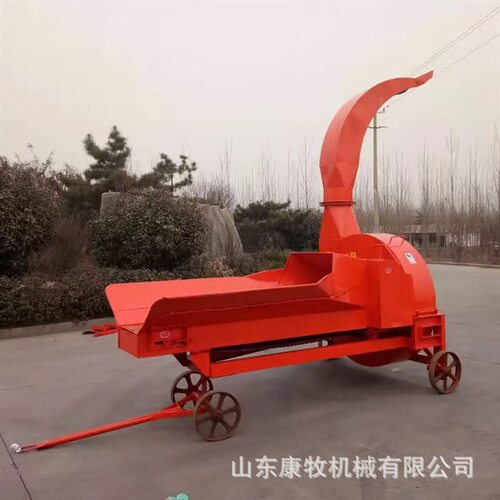 养殖草料铡草机干湿两用秸秆揉丝机时产30吨青储粉碎机