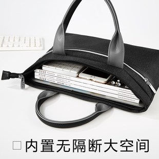 杰升文件袋多层公文袋拉链档案袋资料袋加厚电脑包防水会议袋宣传