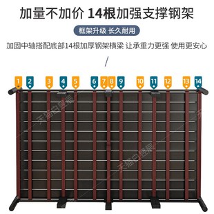 折叠床单人铁艺床卧室1米2床出租屋公寓铁架床加厚床架双人钢丝床