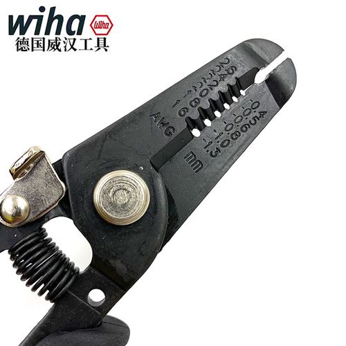 德国进口wiha威汉电工剥线钳 33472多功能拨线钳 专业剥皮钳33471