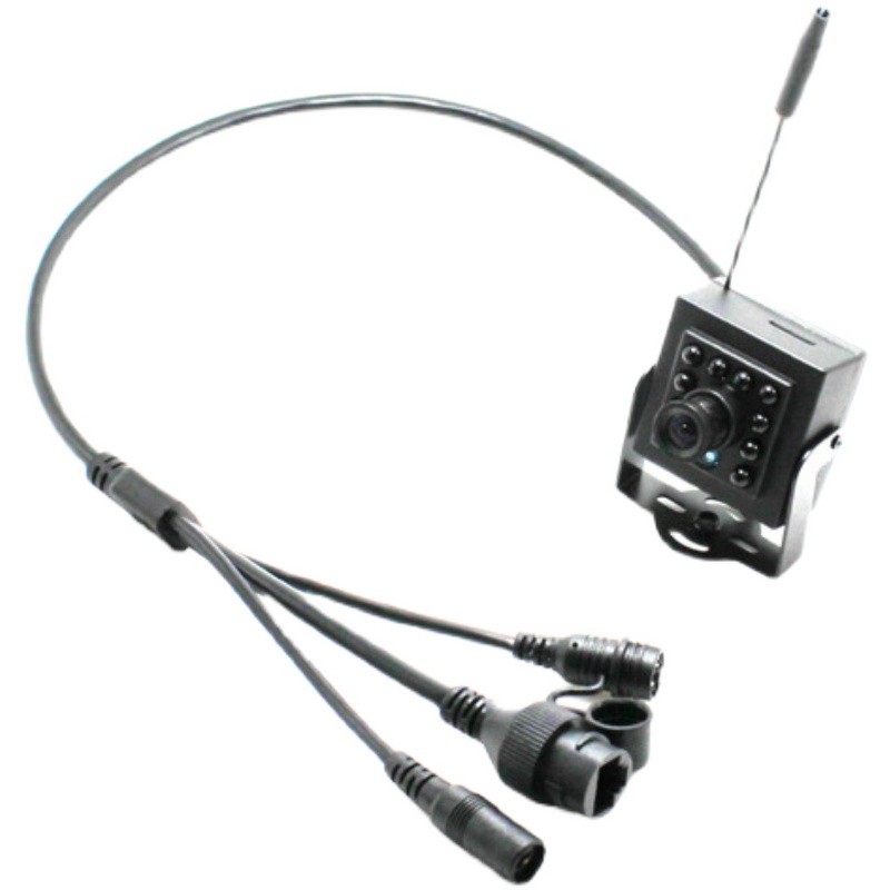 彩色无线家用监控安全红外探头插卡方块录像机支持onvif协议