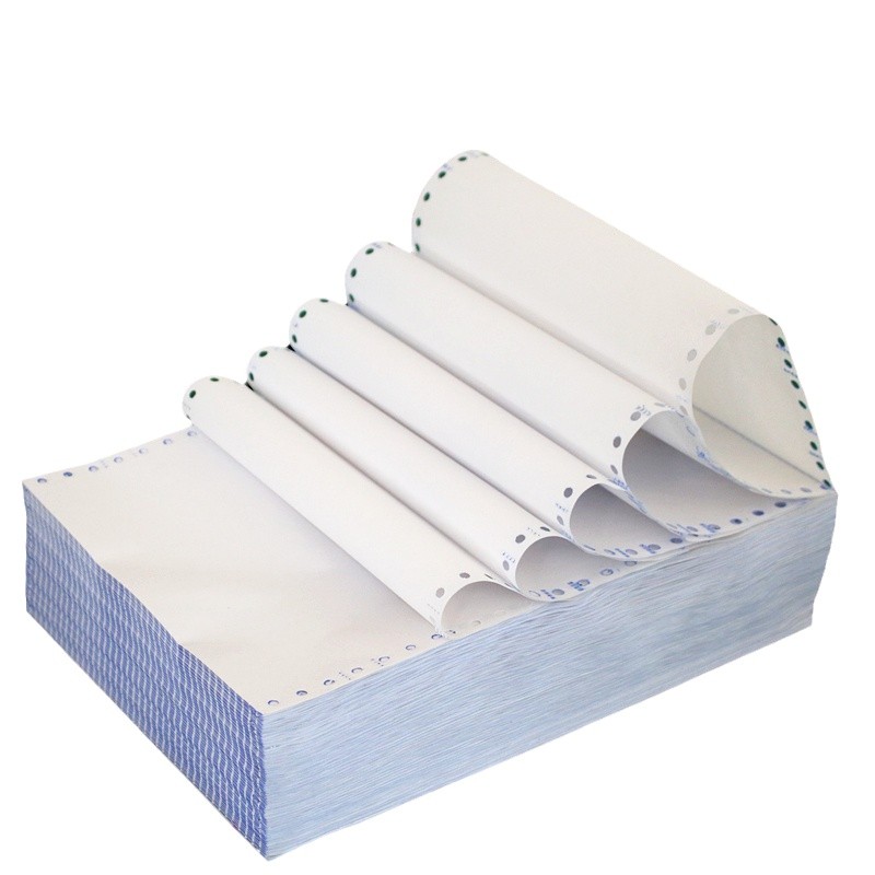 210*297mm针式电脑打印纸三联四联单二联五联彩色全白大小连打