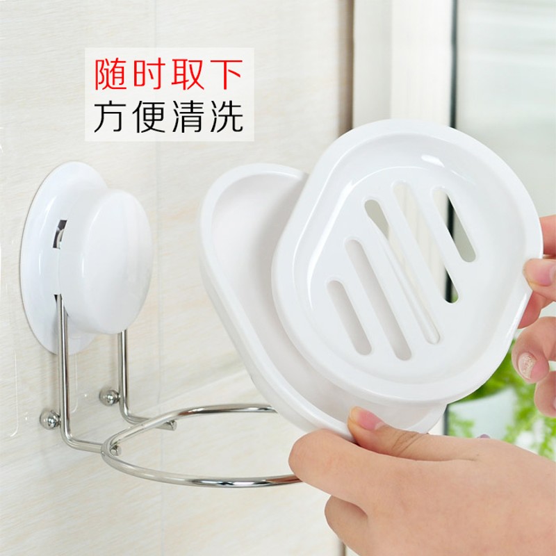 嘉宝吸盘皂盒层肥皂带盒欧式香皂盒子创意皂时尚沥水皂架
