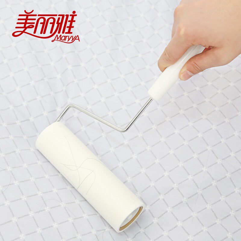 美丽雅多用型洁粘滚替换除尘器替换除尘粘毛滚筒粘尘