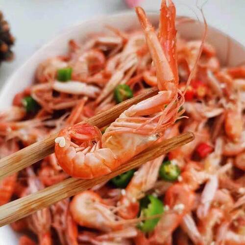 夹板虾鲜活冷狗虾一大箱新鲜海鲜熟食虾仔嘎巴虾米零食补钙乾货