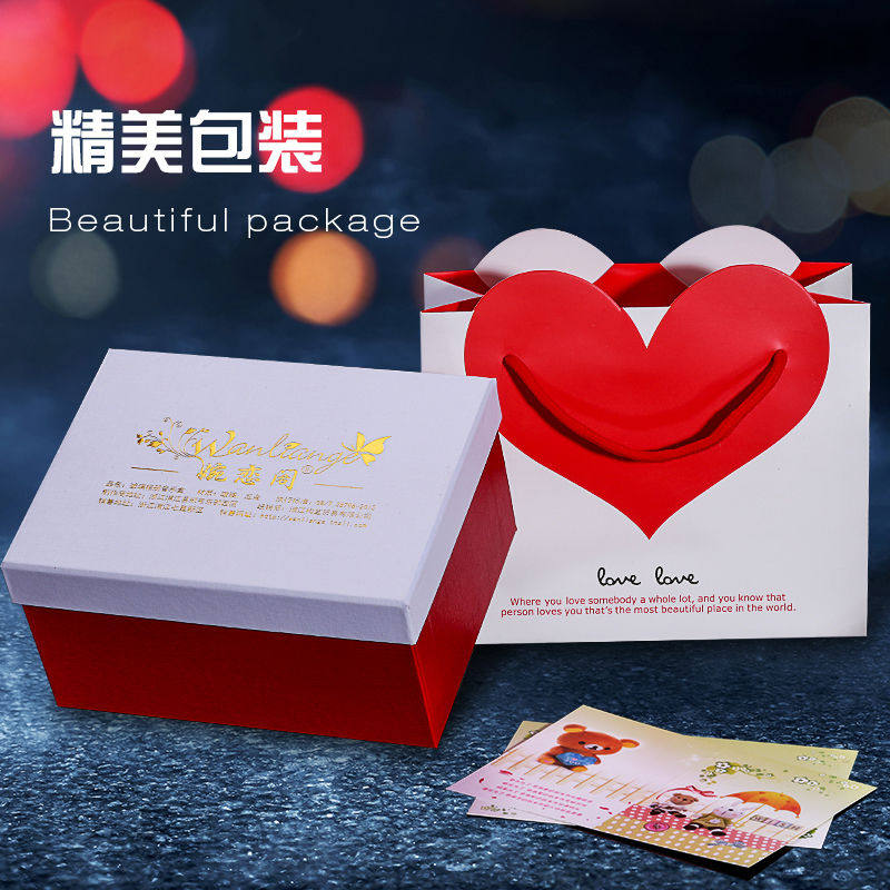 水晶相框摆台精致婚纱照片画框创意性爱风饰品