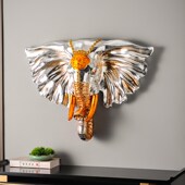 欧式 饰 大象头壁挂招财墙壁挂件客厅玄关酒吧沙发背景装