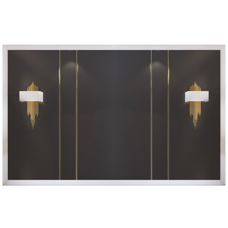 床头卧室电视背景墙方形现代软包沙发墙宾馆酒店软包硬包