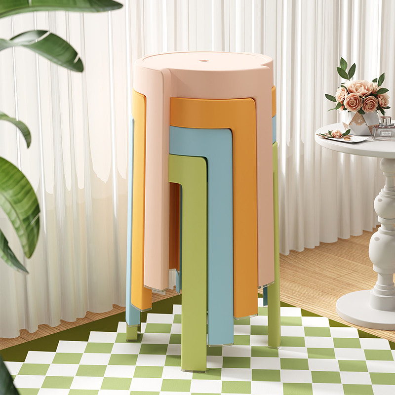 塑料家用加厚椅子叠放极简现代餐桌百搭风车凳,住宅家具,风车凳,淘宝优惠券,粉丝福利购,淘宝优惠卷