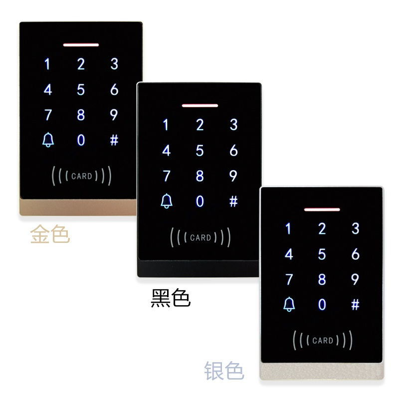 TA-118门禁机触摸门禁一体机防雨读卡器密码门禁读卡器IDIC感应卡