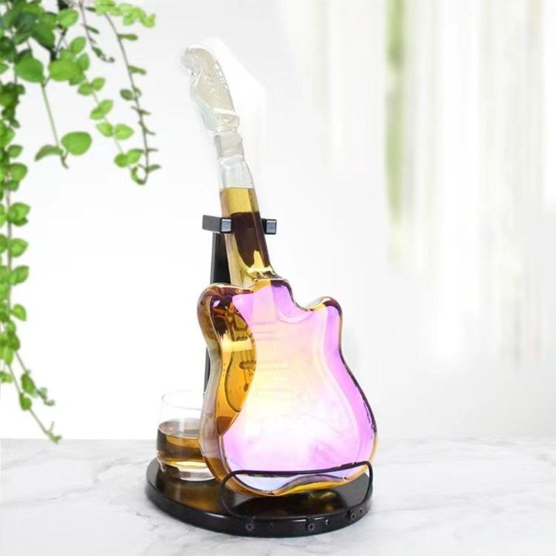 创意酒瓶空瓶炫彩吉他泡酒玻璃瓶加厚无铅家用高级泡酒瓶,厨房/烹饪用具,泡酒瓶,淘宝优惠券,粉丝福利购,淘宝优惠卷