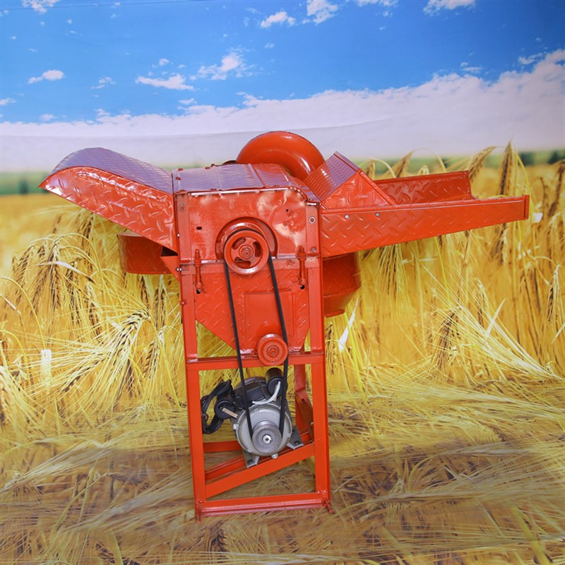 田坡小麦黄豆脱粒机家用高粱多功能收割蚕豆小型青稞分离打麦机