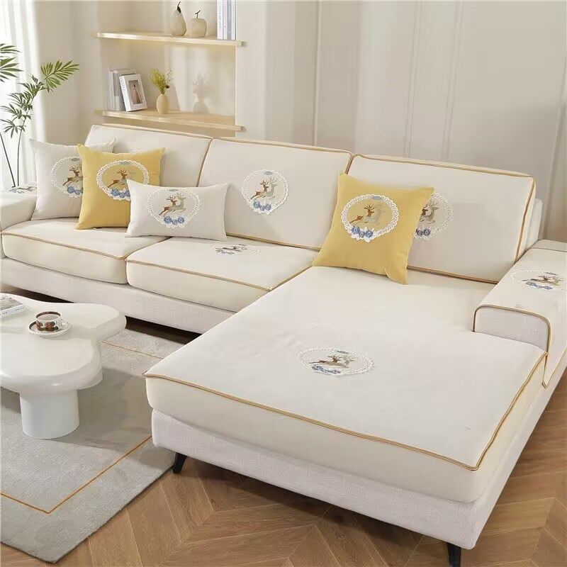 雪尼尔弹力沙发罩全包三人位加贵妃位沙发垫四季通用坐垫定,居家布艺,沙发垫,淘宝优惠券,粉丝福利购,淘宝优惠卷