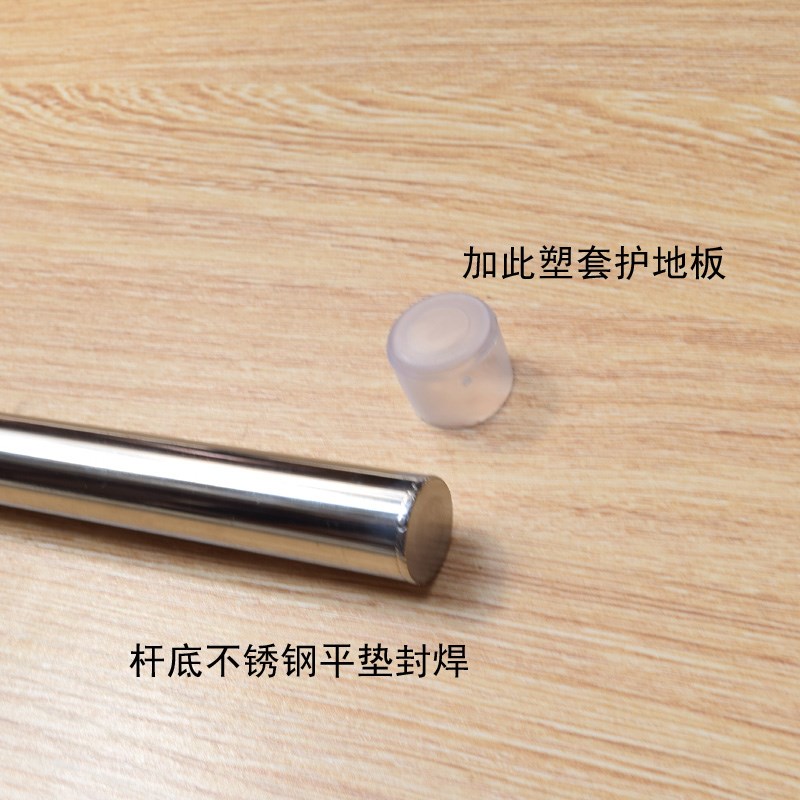 格玮商场9cm加厚迷你衣叉0不锈钢短杆撑衣杆衣柜橱窗台防盗网