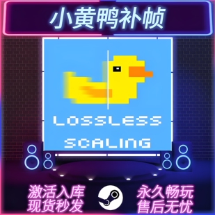 Lossless Scaling小黄鸭补帧神器 STEAM激活码 CDKEY入库 PC电脑