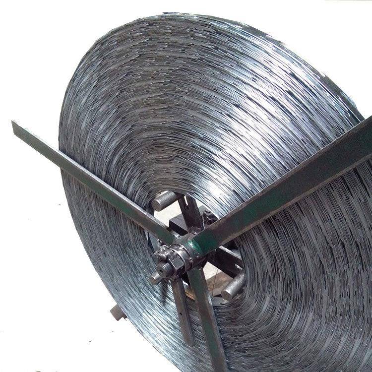 T厂场防护刺机绳 防盗刀片刺绳 涂塑NRS刺家线 蛇腹网 BO-22