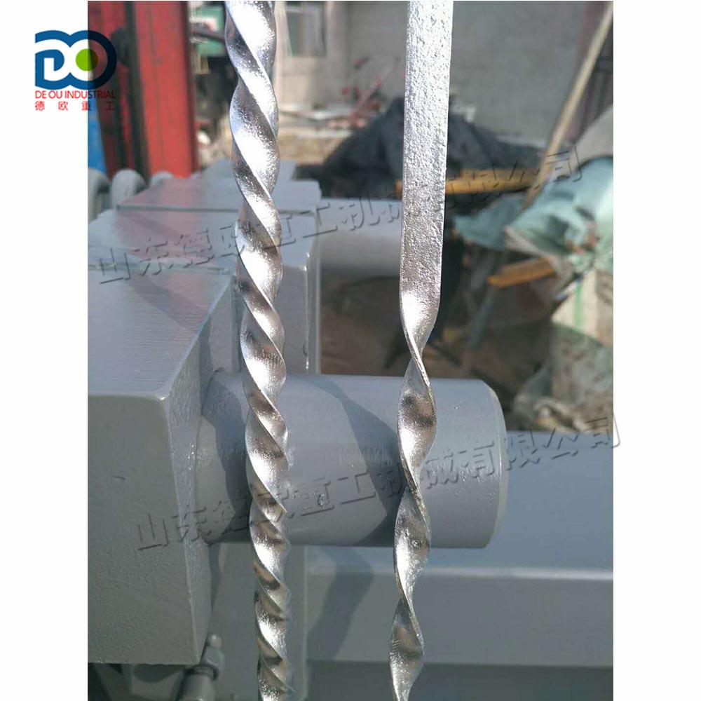 属管不罐砂扭拧机 械电方动铁艺金制作机 铁艺楼梯护栏扭绕机