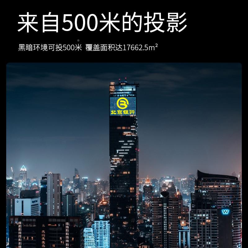 500瓦7体00大功率投灯广字告文图案工业楼安全警JWB-500影示户外