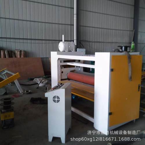 KTVv软硬包E密a热熔胶平贴机 小尺寸YJ-1300革度板涂胶贴面机 皮