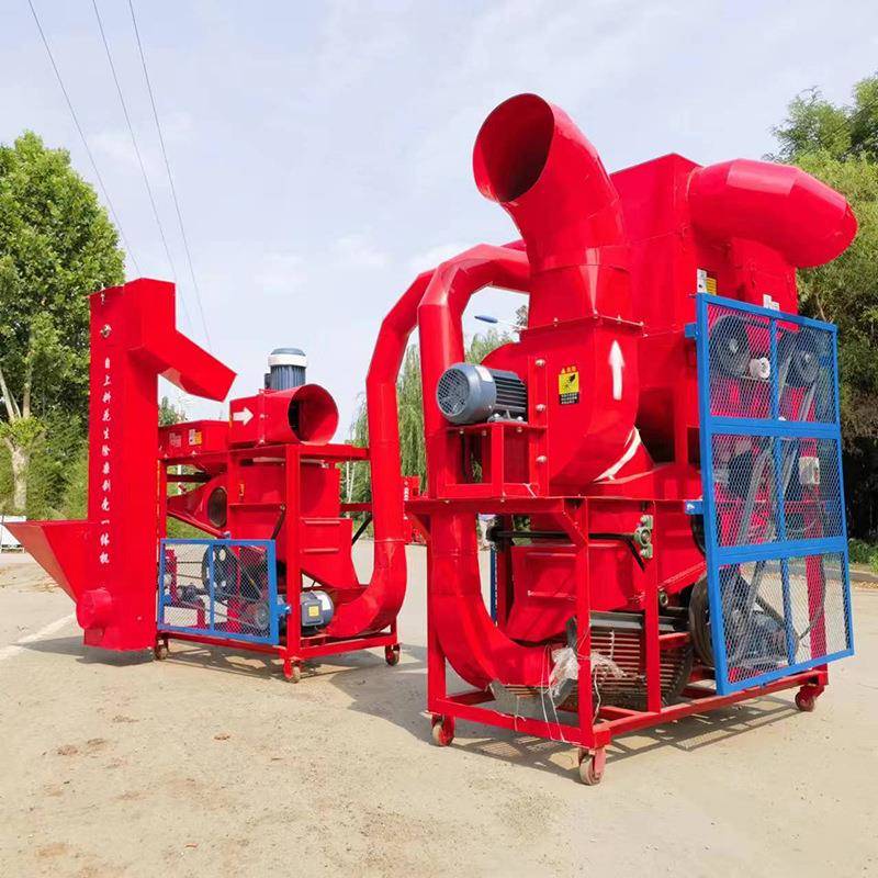 1机.5吨自动上花生去石脱壳云南丽油坊DAS用剥壳机七瑞彩花生脱料