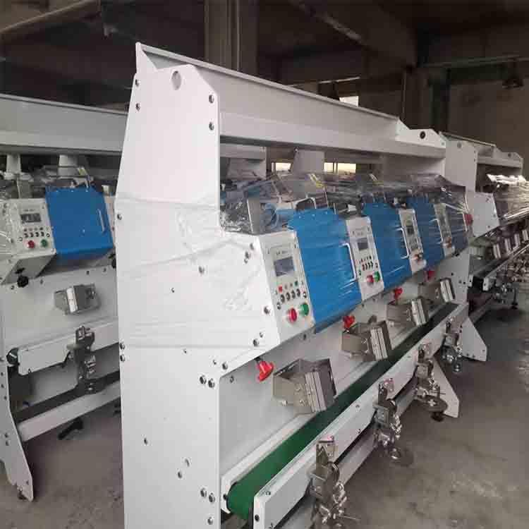 进鑫纺机速打线SBY机Y管缝纫线绕高线自制主研发设计机缝纫线线设