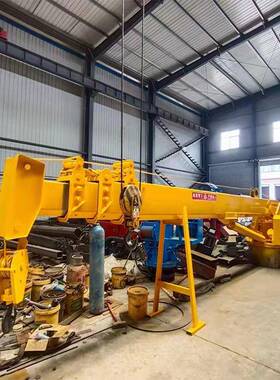 吊船起FUO重机港口码头固定吊克令吊 5伸缩吨臂船吊816吨吨船吊