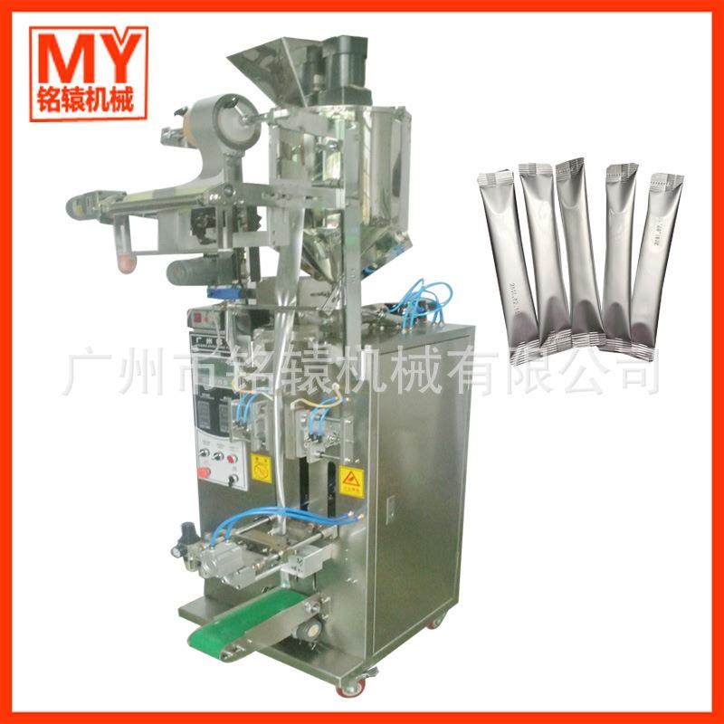 圆角条状浓缩中药糖浆自动计量下料包装机，液体包装机械厂家定制