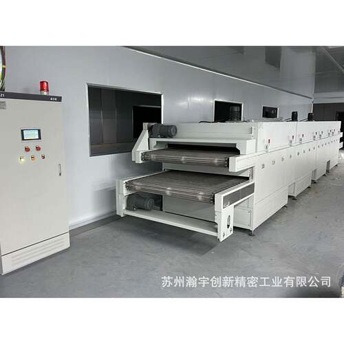 电子陶瓷烘干汽车内饰件PCB灌胶冷却隧道炉烘干烘烤线